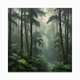 Fern Forest 2 Canvas Print