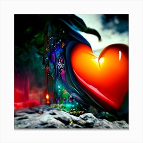 Heart Of The Forest Canvas Print