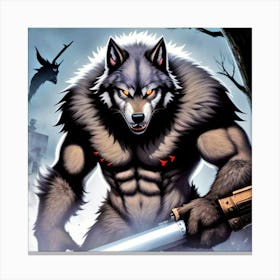 Werewolf 17 Canvas Print