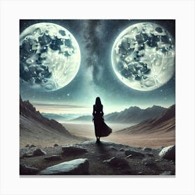 Two Moons.AI 1 Canvas Print