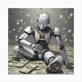 AI MAKE MONEY Canvas Print