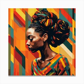 African Woman 1 Canvas Print