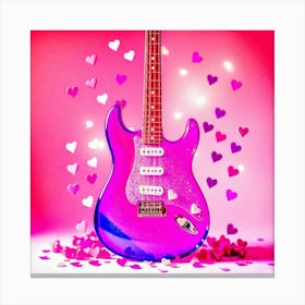 For the love of music Canvas Print