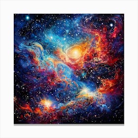 Whispers of the Cosmos Canvas Print