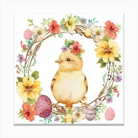 Easter Chick Canvas Print