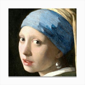 Girl With A Pearl Earring Canvas Print