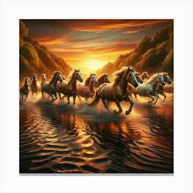 Wild Horses Canvas Print