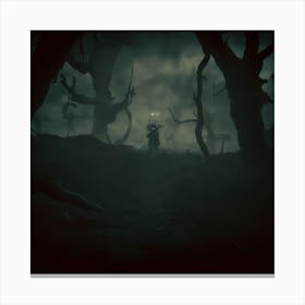 Whispers Of The Abyss Canvas Print