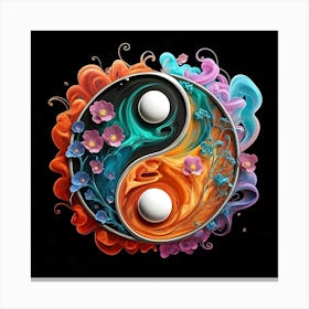 Yin Yang Canvas Print