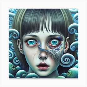 Sea girl Canvas Print