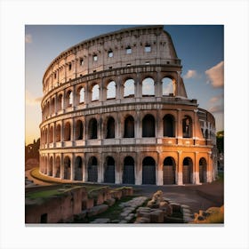 Colossion Canvas Print