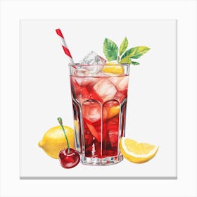 Alcoholic Drink Canvas Print