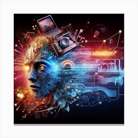 Digital Art 8 Canvas Print