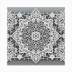 Islamic Mandala Canvas Print