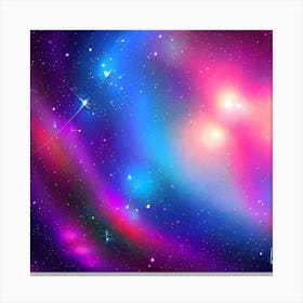 Galaxy Painting Canvas Print