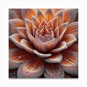 Lotus Flower Canvas Print