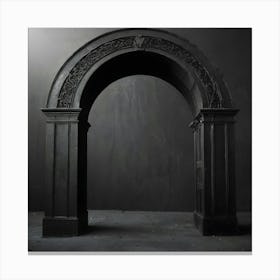 Archway Stock Videos & Royalty-Free Footage 24 Canvas Print