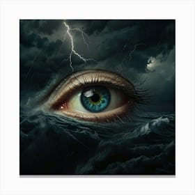 Default In The Eye Of The Storm 0 Canvas Print