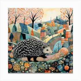 Hedgehog 6 Canvas Print