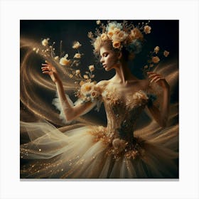 Fairytale Girl Canvas Print