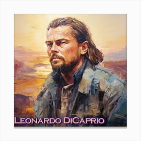 Leonardo DiCaprio 2 Canvas Print