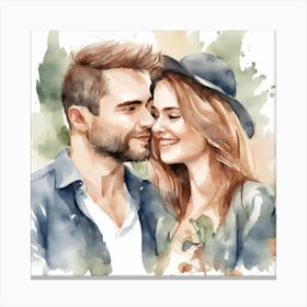 Watercolor Of A Couple, Custom Illustration, Personalised Portrait, Couple Portrait, Family Portrait, Boyfriend gift, Girlfriend Gift, Birthday Gift, Anniversary, Personalized Gifts, Gifts, Portrait Painting, Gifts for Pets, Portrait From Photo, Anniversary Gifts, Christmas Gifts, Vintage Portrait, Pet Portrait, Birthday Gifts, Painting From Photo, Pet Painting, Dog Portrait, Printable Art, Custom Pet Portrait, Custom Portrait, Gifts for Friends, Woman Portrait, Family Portrait, Gifts for Mom 4 Canvas Print