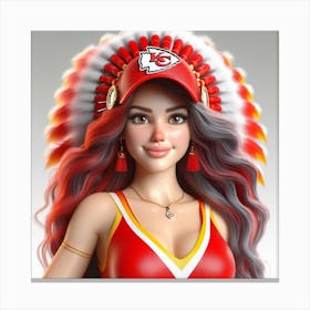 Kansas Chiefs Canvas Print