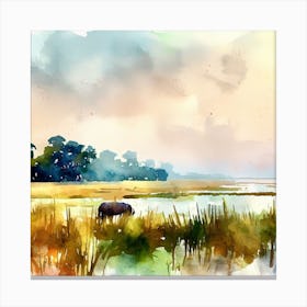 Okavango Delta 2 Canvas Print