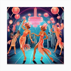 1920s Dancers Canvas Print