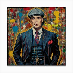 Tommy - peaky blinders Canvas Print