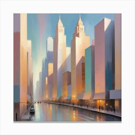 New York City 4 Canvas Print