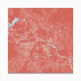 Berlin in Pink Canvas Print
