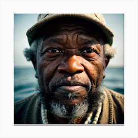 Portrait Of A Man Canvas Print