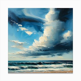 Cloudy Sky 1 Canvas Print