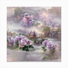 Vintage Roses Canvas Print