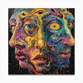 Psychedelic Painting 7 Canvas Print