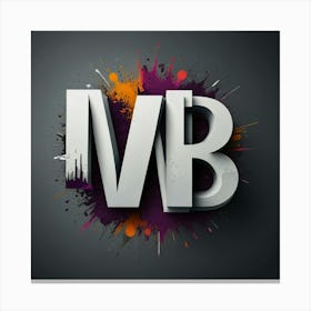 Mb Logo Canvas Print