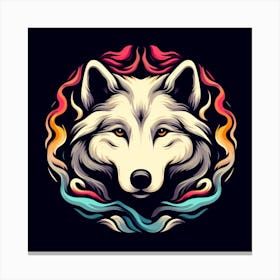 Wolf Head 1 Canvas Print