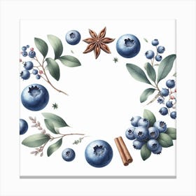 Blueberry 4 Canvas Print