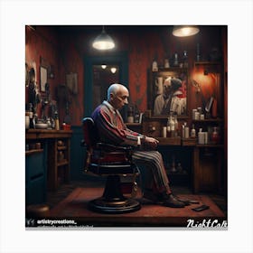 Barbershop 1 Canvas Print