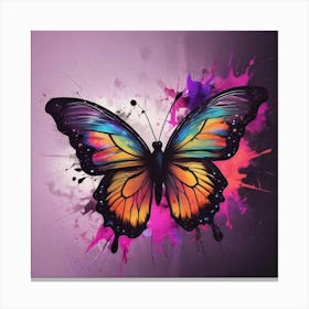 Butterfly Painting 241 Canvas Print