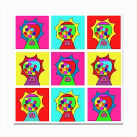 Gumballs series Canvas Print