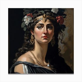 Greek Goddess 27 Canvas Print