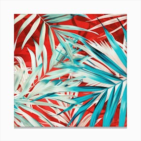 Tropical Leaves 71 Canvas Print