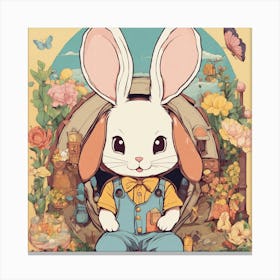 A Cute Bunny Canvas Print