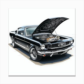 Ford Mustang Canvas Print