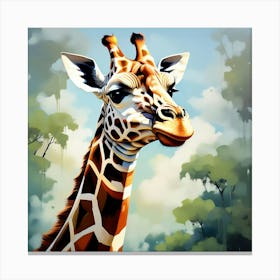 Giraffe 5 Canvas Print