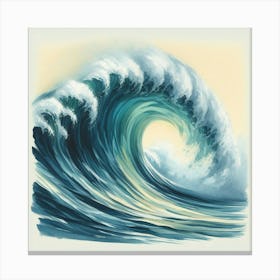 Big Wave Canvas Print