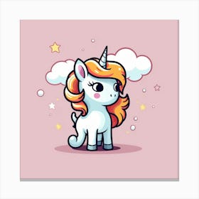 Unicorn 53 Canvas Print