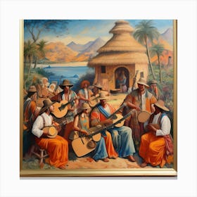 Israeli Musicians Canvas Print